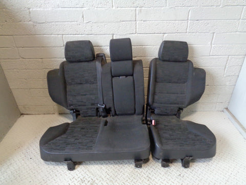 Discovery 2 Rear Seats Black Grey Cloth Second Row Land Rover L318 R07023