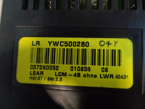 Range Rover L322 Lighting Light Control Module ECU YWC500280 2002 to 2009