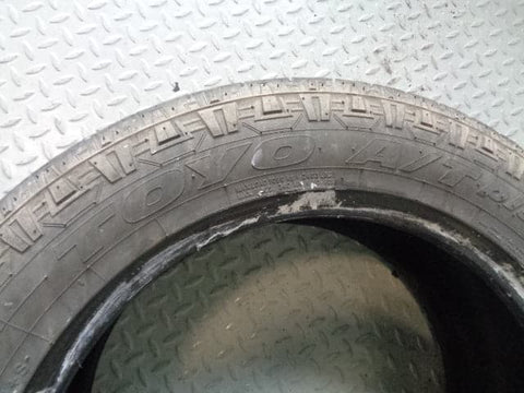 Toyo Open Country A/T Part Worn Tyre 255/55R19 5mm Tread 255 55 19 K0507B