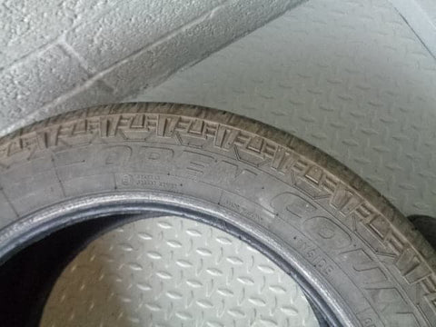 Toyo Open Country A/T Part Worn Tyre 255/55R19 5mm Tread 255 55 19 K0507B