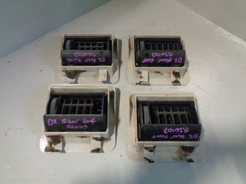 Discovery 2 Rear Passenger Air Vents Set of 4 Land Rover 2 1998 to 2004