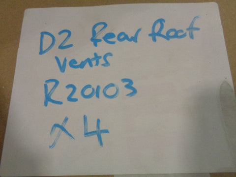 Discovery 2 Rear Passenger Air Vents Set of 4 Land Rover 2 1998 to 2004