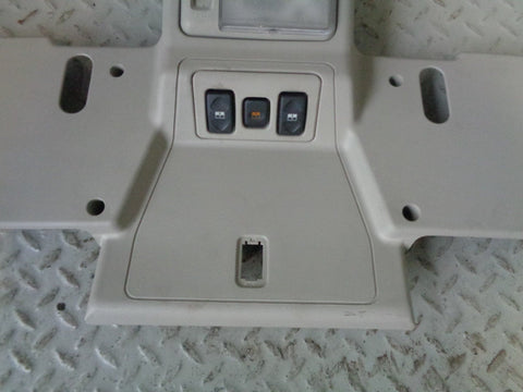 Discovery 2 Roof Trim Panel with Light Sunroof Switches Land Rover 1998 to 2004