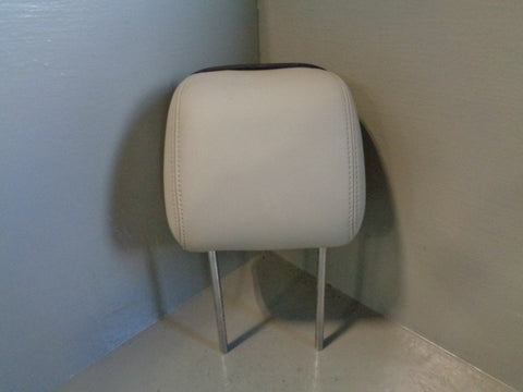 Range Rover L322 Rear Headrest in Ivory with Black Piping Off Side 2009 to 2013