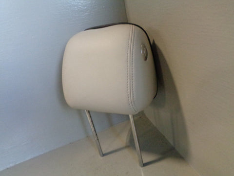 Range Rover L322 Rear Headrest in Ivory with Black Piping Off Side 2009 to 2013