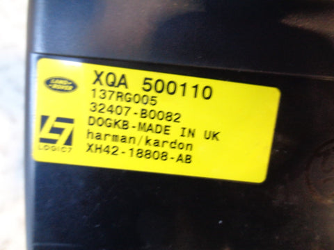 Range Rover L322 Subwoofer Harmon Kardon Logic 7 XQA500110 2005 to 2010