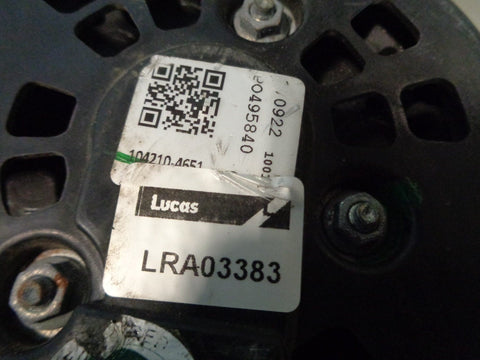 Range Rover Sport Alternator L320 3.6 TDV8 Lucas 2006 to 2013