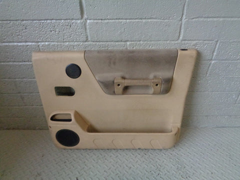 Discovery 2 Door Cards Front Pair of x 2 Beige Land Rover 1998 to 2004 R07023