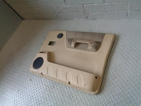 Discovery 2 Door Cards Front Pair of x 2 Beige Land Rover 1998 to 2004 R07023