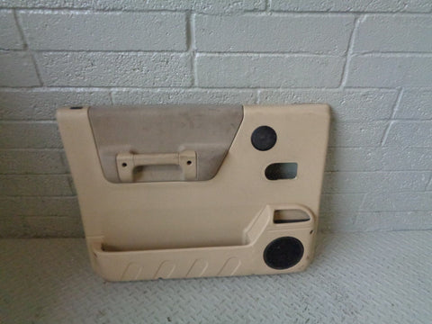 Discovery 2 Door Cards Front Pair of x 2 Beige Land Rover 1998 to 2004 R07023