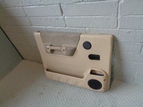 Discovery 2 Door Cards Front Pair of x 2 Beige Land Rover 1998 to 2004 R07023