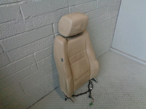 Range Rover Sport Seat Back Off Side Front Alpaca Leather Heated Screen B11073
