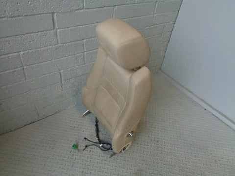 Range Rover Sport Seat Back Off Side Front Alpaca Leather Heated Screen B11073
