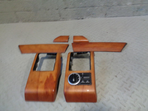 Range Rover L322 Trim Kit Dashboard Cherry Wood 6 Piece 2006 to 2009 H23014
