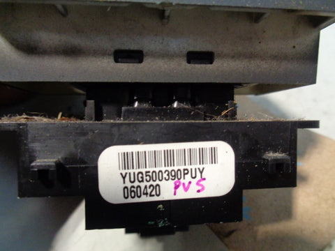 Range Rover L322 Parking Brake Switch YUG500390PUY Facelift Black 2006 to 2013