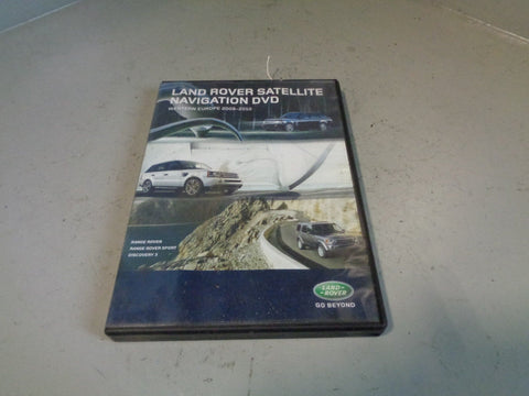 Sat Nav DVD Disc 2009 to 2010 Discovery 3 Range Rover Sport and L322 Navigation