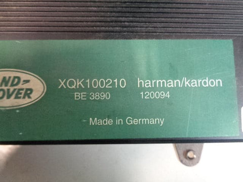 Discovery 2 Amp XQK100210 Harman Kardon Amplifier Land Rover 1998 to 2004