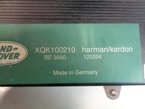 Discovery 2 Amp XQK100210 Harman Kardon Amplifier Land Rover 1998 to 2004