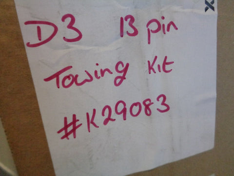 Land Rover Discovery 3 Trailer Towing Wiring Loom with 13 Pin Plug 2004 to 2009
