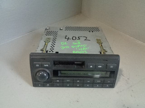 Discovery 2 Stereo Head Unit Radio Cassette Land Rover Spares or Repairs R07073
