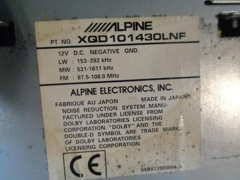 Discovery 2 Stereo Head Unit Radio Cassette Land Rover Spares or Repairs R07073