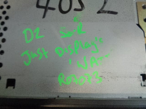 Discovery 2 Stereo Head Unit Radio Cassette Land Rover Spares or Repairs R07073