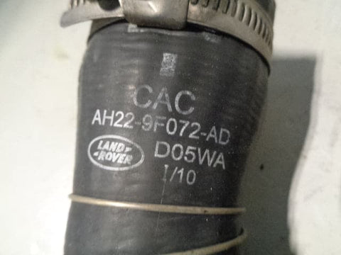 Discovery 4 Air Intake pipe AH22-9F072-AD Land Rover 3.0 TDV6 2009 to 2014