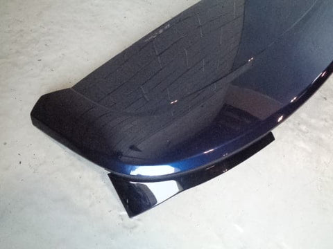 Range Rover L405 Rear Spoiler Tailgate in Loire Blue LRC 942 2013 to 2017