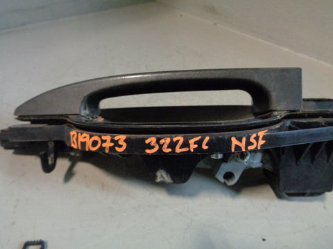 Range Rover L322 Door Handle in Santorini Black Near Side Front 2006 to 2013