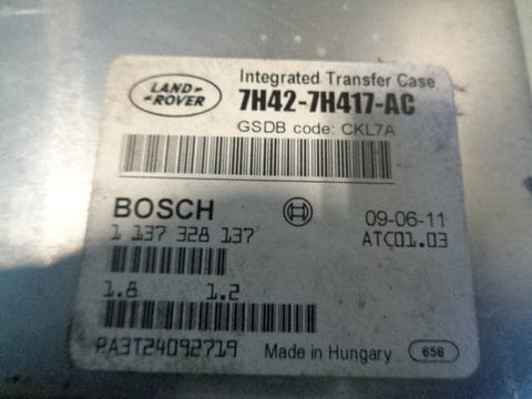 Range Rover Sport Transfer Case Module ECU L320 7H42-7H417-AC 2005 to 2009