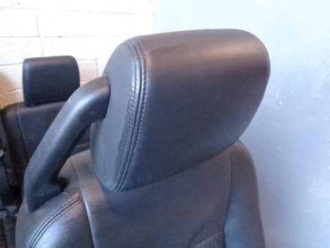 Discovery 3 Seats Black Soft Leather Electric x 5 Land Rover 2004 to 2009 K29112