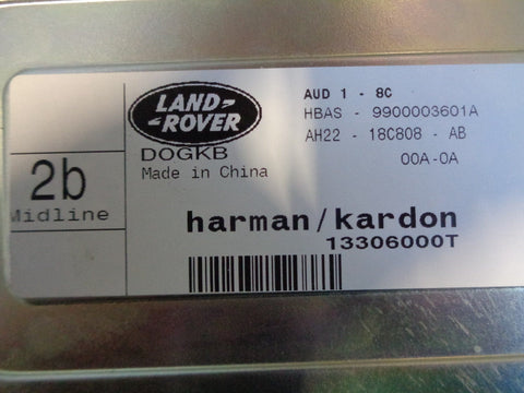 Discovery 4 Amplifier Amp Harman Kardon AH22-18C808-AB Land Rover 2009 to 2016
