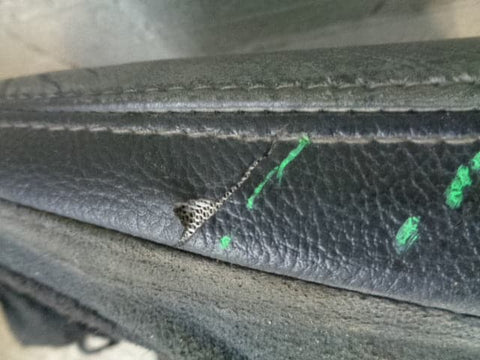 Discovery 4 Seat Padded Base Off Side Front Black Leather Land Rover K05073