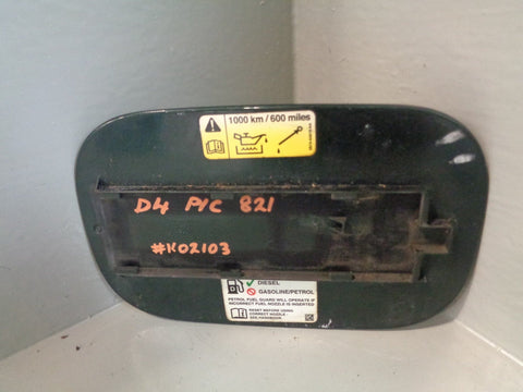 Discovery 4 Fuel Flap Galway Green 821 Land Rover 2009 to 2014