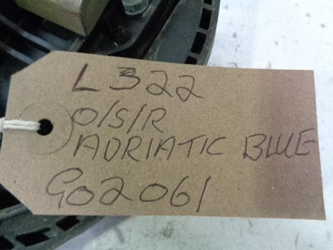 Range Rover L322 Door Handle Off Side Rear Adriatic Blue