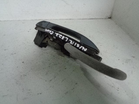 Range Rover L322 Door Handle in Zambesi Silver 737 Near Side