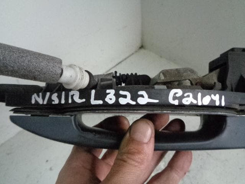 Range Rover L322 Door Handle in Zambesi Silver 737 Near Side